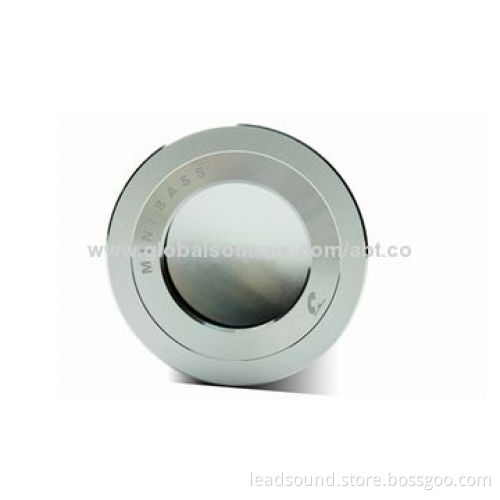 Portable Bluetooth Speaker in Black, Silver and Luxury Gold, Built-in Microphone, Handsfree, Palm